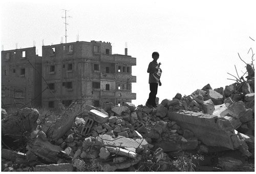 rafah destructions frontière