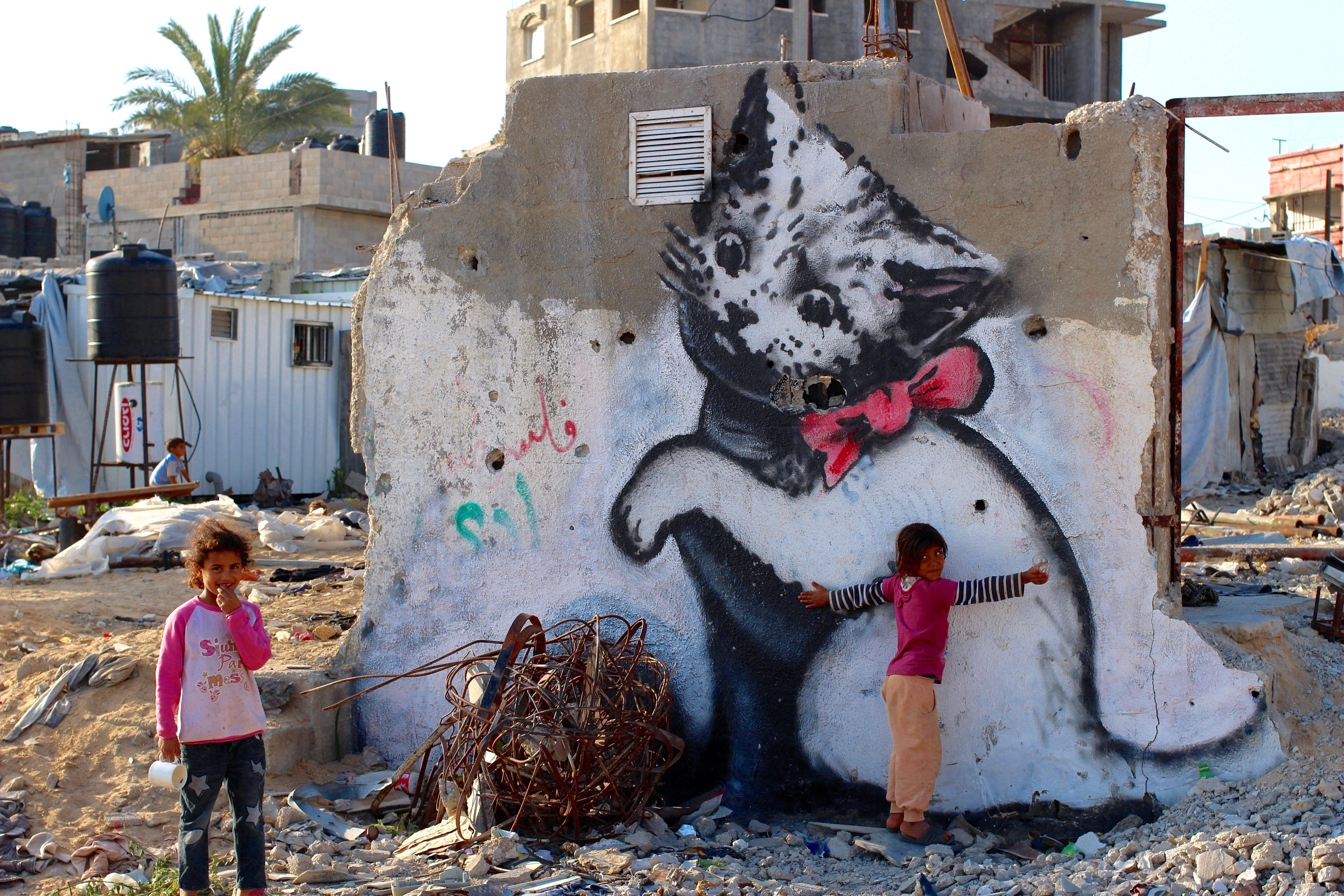 banksy in gaza